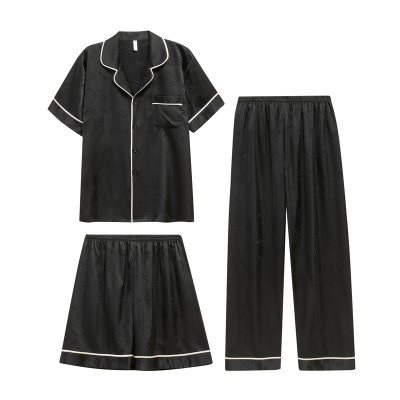 浪莎男士冰丝睡衣高级感礼盒装