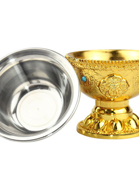 家居用品吉祥鎏金底座不锈钢