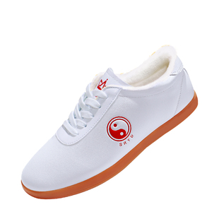 2025新款太极鞋女款牛筋底太极拳八段锦练功鞋武术鞋运动鞋男春秋