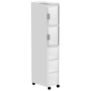 25cm厨房夹缝抽屉式收纳柜家用置物柜卫生间收纳架窄缝隙储物柜子