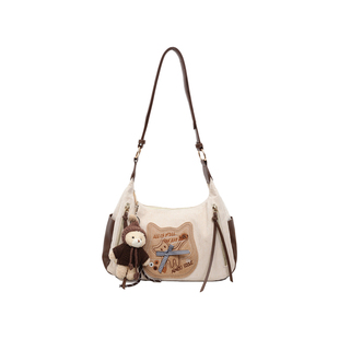 艾米兔女包2026新款通勤日常百搭小众设计质感简约单肩斜挎托特包