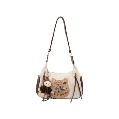 艾米兔女包2026新款通勤日常百搭小众设计质感简约单肩斜挎托特包