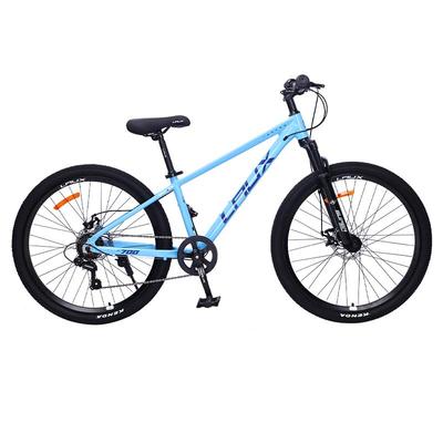 雷克斯LAUX童趣700禧玛诺后7速童车山地自行车铝合金车架内走线