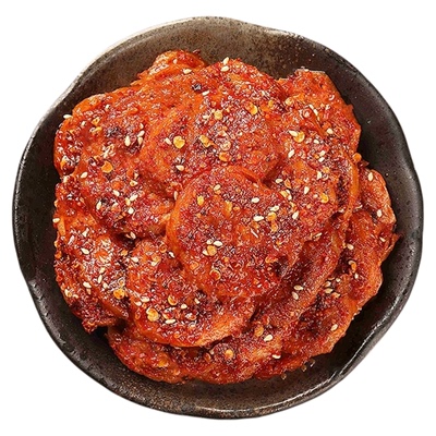 里奈零食麻辣烤面筋片手撕香辣面筋网红小吃烤面筋零食即解馋食品