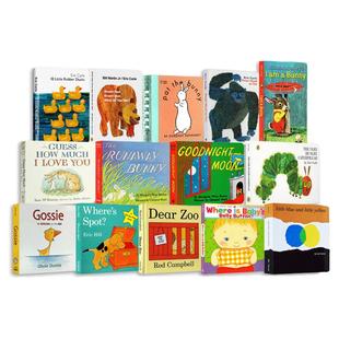 Brown Bear绘本where is spot Dear Zoo好饿的毛毛虫i am a bunny我爸爸我妈妈 棕色的熊你在看什么 英文原版绘本廖彩杏Eric Carle