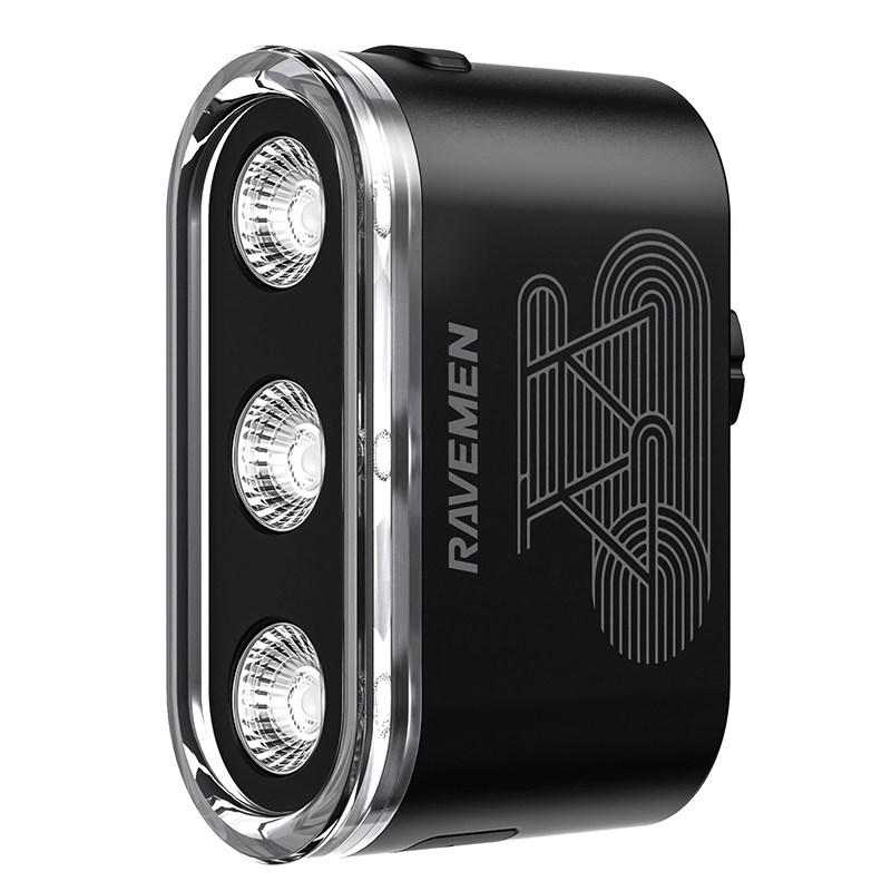 雷夫曼TR400/600自行车尾灯公路山地车夜骑警示刹车感应日间高亮