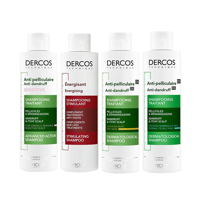 【自营】dercos薇姿德科绿标洗发水200ml