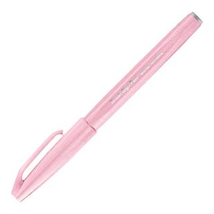 日本pentel派通touch秀丽笔彩色软笔brush软头笔ses15c柔绘笔英文花体字书法练字笔手账彩笔签字水笔签名笔