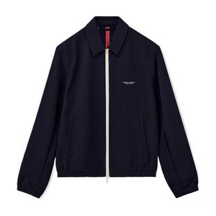 ARMANI EXCHANGE/阿玛尼26秋季新款男士翻领拉链印花休闲夹克外套