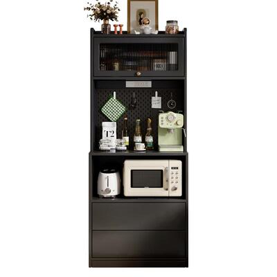 项王中古风餐边储物柜客厅茶水柜