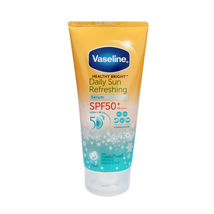 泰国正品vaseline凡士林冰凉沁爽晶冻雪花身体防晒霜防晒乳SPF50+
