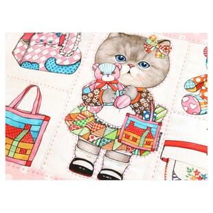 韩国进口猫叔叔定位布20支棉麻手工包袋抱枕挂饰布露米的业余生活