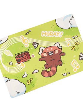 猫的天空之城BAMBOOMATES联名明信片大熊猫贺卡片中华小熊猫文创