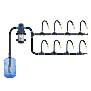 水泵万向喷头自动浇水器降温设备喷水雾化喷淋系统浇花喷灌喷雾器