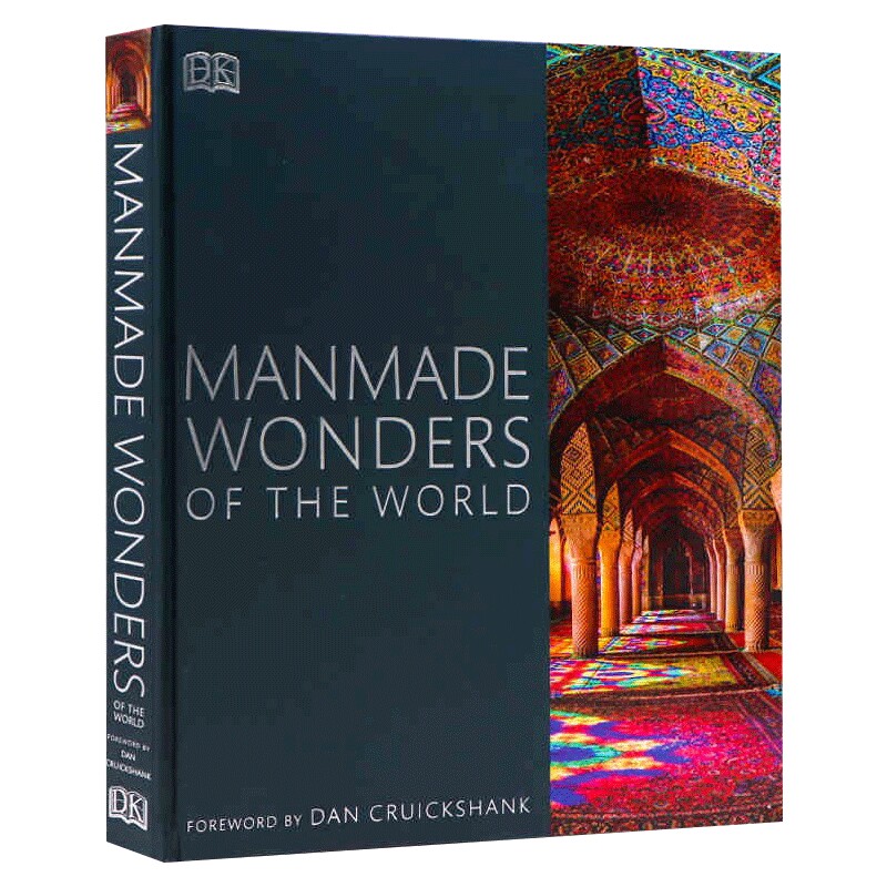 世界人造奇观 英文原版 Manmade Wonders of the World 探索标志性建筑景观 历史文明遗迹大赏 DK百科全书 精装 英文版书籍
