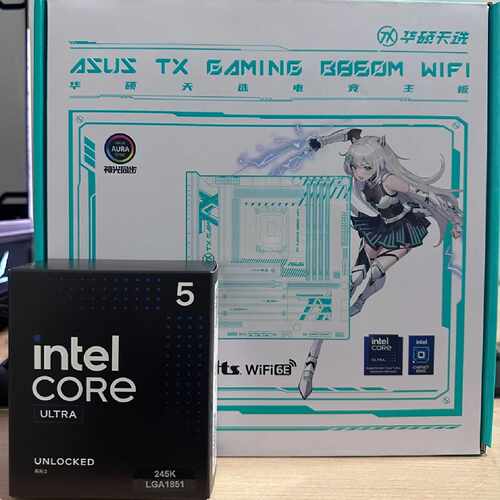 华硕TX GAMING B860M WIFI天选主板，全新未议价