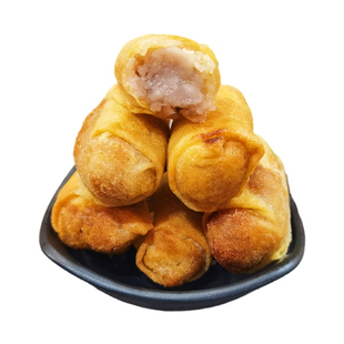 闽南芋卷芋泥卷油炸小吃泉州特产润饼芋头春卷甜品素食自助餐食材