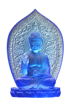 【琉璃佛具套装】香炉烛台净水杯