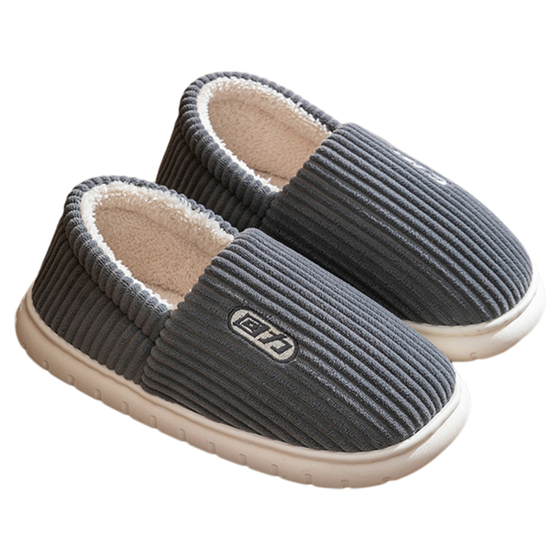 回力官方旗舰店棉拖鞋男冬季2025新款包跟居家加厚中老年棉鞋女士