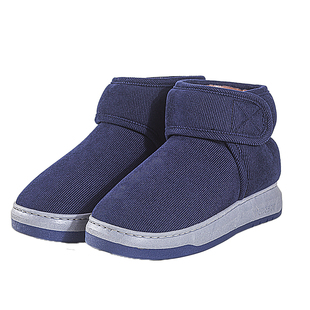 手工高帮老人老式老棉鞋男款冬季防滑妈妈棉拖鞋女加绒加厚保暖鞋