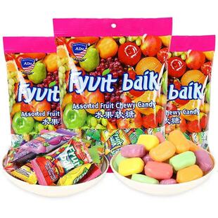 ADM/水果硬软糖马来西亚风味散装混装订婚结婚喜糖办公室休闲零食