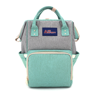 艾飞尼迪专利减负日韩多隔尿片包父母带娃出门大容量方便双肩背包