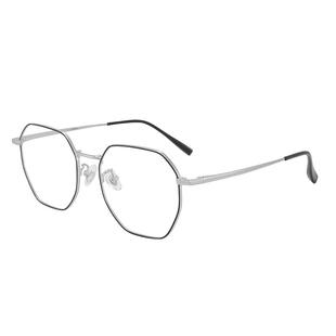 镜宴防蓝光近视眼镜钛架男女潮流可配有度数眼睛防辐射护目4009