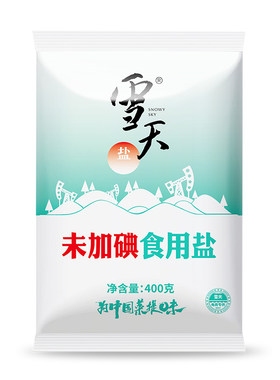 雪天未加碘食盐400g*7包