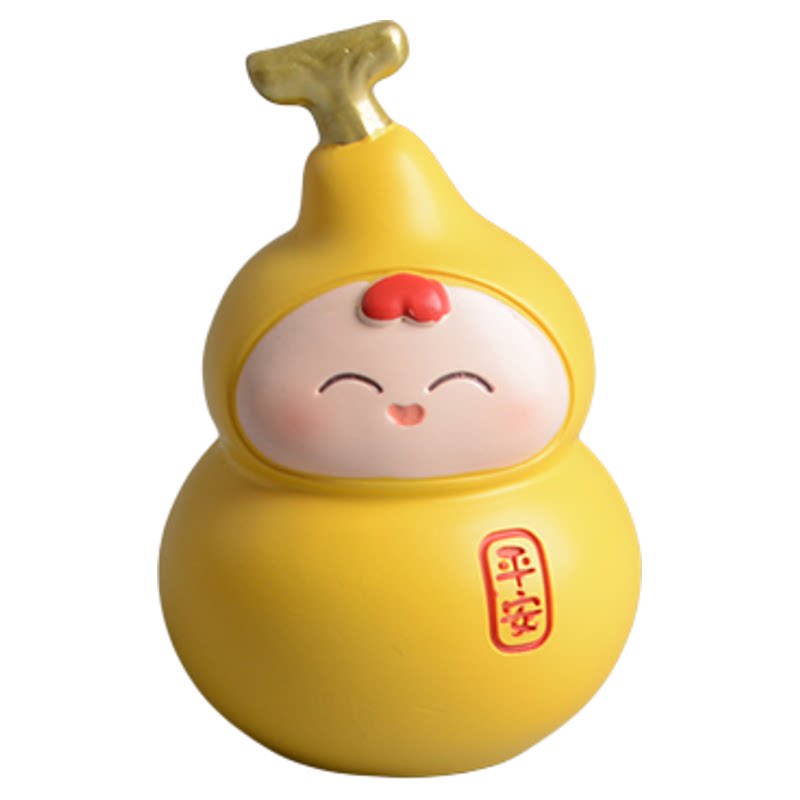 【葫芦压桌台，好运滚滚来】摆件