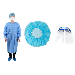 一次性隔离衣加厚防护服参观防尘服打农药实验室工作服探视透气