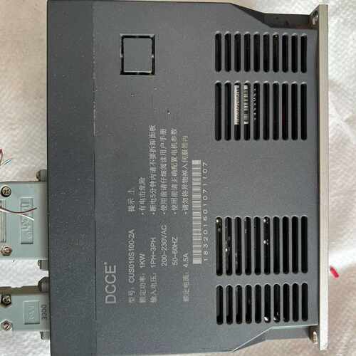 议价大工计控伺服驱动器CUS010S100-2A  1Kw维修