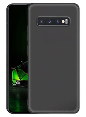 适用三星S10手机壳S10+保护套S10plus硅胶S10E全包SM-G9700防摔G9730超薄G9750磨砂黑色防滑男女款手机套软壳