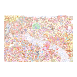 动物婚礼进行时拼图1000片块森林成人潮玩木质平面治愈系玩具礼物