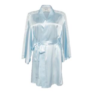 BEAST野兽派硬糖系列蕾丝女士真丝睡袍可外穿家居服