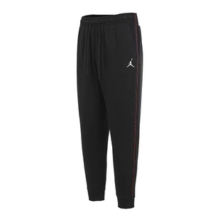 耐克Nike Jordan 男子刺绣宽松加绒保暖束脚长裤FN6357-244 010