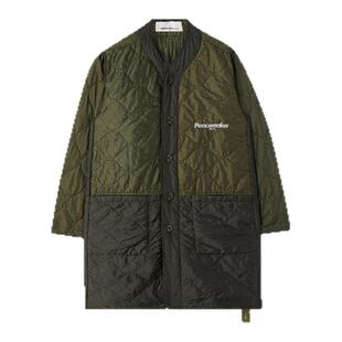 PEACEMAKER OAMC® 25SS 军事风时装M65内胆绗缝中长款刺绣外套