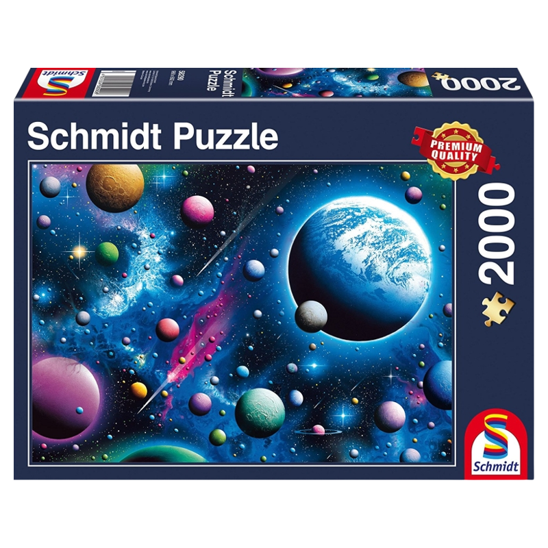 现货施密特Schmidt德国进口成人益智拼图58290梦幻宇宙太空2000片