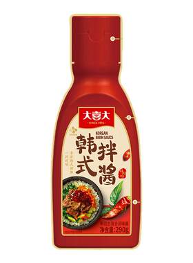 大喜大韩式拌酱瓶装290g