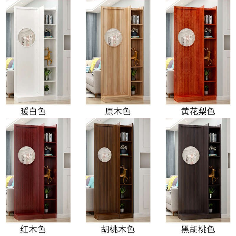 高档实木屏风隔断客厅遮挡进门客厅玄关柜办公室置物架装饰墙卧室
