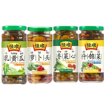 恒顺乳黄瓜萝卜头什锦菜香菜心