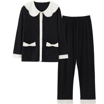 思莉太太睡衣女春秋纯棉