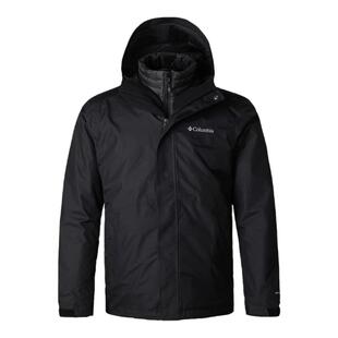 哥伦比亚户外三合一冲锋衣男女同款银点热能羽绒服内胆外套XE5418