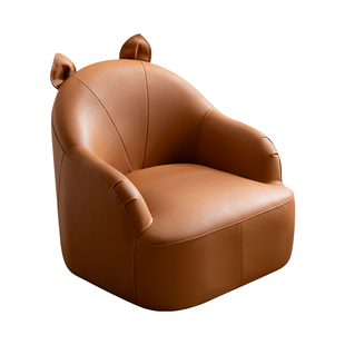 懒小姐实木儿童沙发婴儿可爱男孩女孩小沙发宝宝阅读迷你卡通座椅