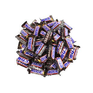 小小士力架30支花生夹心巧克力散装儿童节礼物散装糖果批发