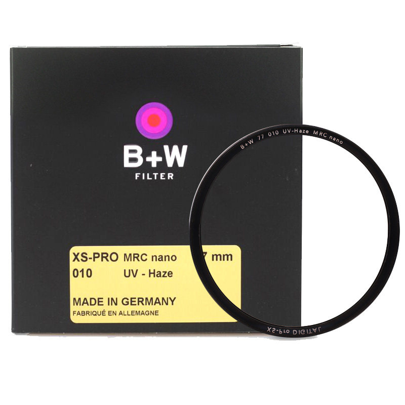 德国B+W UV镜49/58/67/72/77/82mm master MRC NANO纳米多层滤镜bw uv适用于佳能
