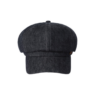 mrduck逍遥游 今年流行新复古牛仔风报童帽男款 秋冬男士八角帽子