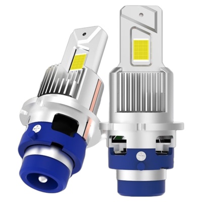 09-13款D2S大灯改装LED远光灯