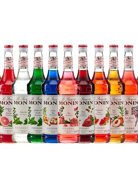 Monin莫林多种风味糖浆700ml