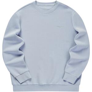 【鸿星尔克】卫衣男秋冬新款加绒运动圆领长袖上衣