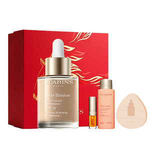 【新年礼物】娇韵诗小奶瓶水漾精华粉底液干皮养肤